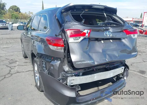 2017 Toyota Highlander Limited from USA, damaged, VIN 5TDYZRFH2HS226432